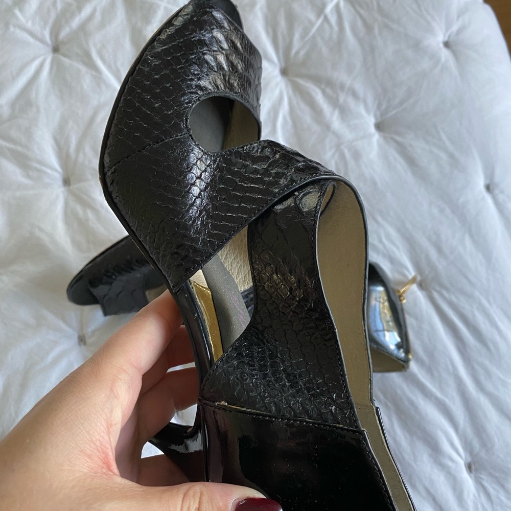 MK heels, WORN ONCE.